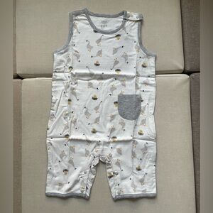 Nest Designs Bamboo Muslin Sleeveless Romper 24-18 months